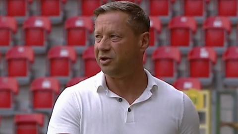 GKS Tychy - Miedź Legnica 2:2, 21.07.2024 Dariusz Banasik