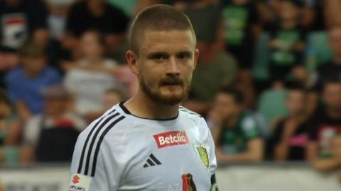 Stal Stalowa Wola - Górnik Łęczna 0:1, 20.07.2024 Łukasz Soszyński