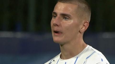 Stal Rzeszów - Korona Kielce 0:1, 23.09.2025 Patryk Warczak