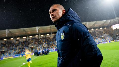 Arka Gdynia - Górnik Zabrze 1:2, 30.10.2025 Dawid Szwarga