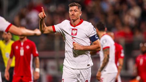 Malta - Polska 2:3, 17.11.2025 Robert Lewandowski