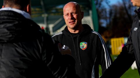 Miedź Legnica - Jagiellonia Białystok 2:3, 30.10.2025 Janusz Niedźwiedź