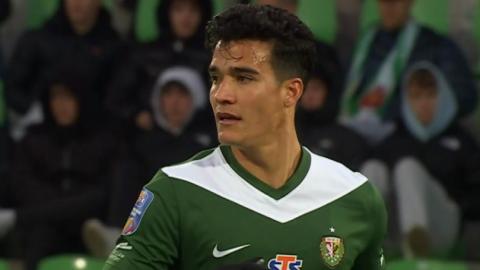 Olimpia Grudziądz - Śląsk Wrocław 0:1, 28.10.2025 Jorge Yriarte