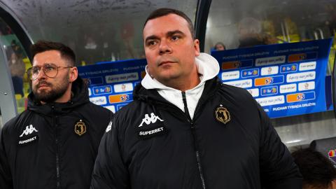 GKS Katowice - Jagiellonia Białystok 3:1, 04.12.2025 Adrian Siemieniec