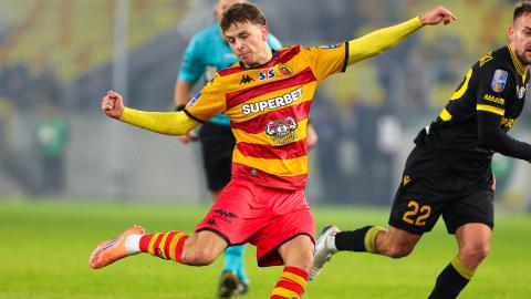 GKS Katowice - Jagiellonia Białystok 3:1, 04.12.2025 Dawid Drachal