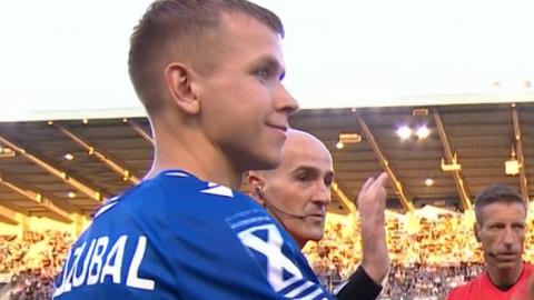 KRC Genk - Lech Poznań 1:2, 28.08.2025 Antoni Kozubal