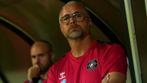 Polonia Warszawa - Arka Gdynia 0:3, 03.08.2024 Rafał Smalec