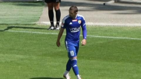 Stal Rzeszów - Miedź Legnica 1:0, 04.08.2024 Benedik Mioc