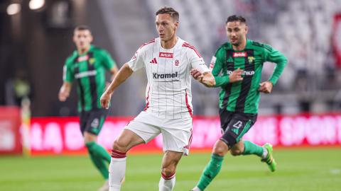 ŁKS Łódź - Górnik Łęczna 1:1, 05.08.2024 Mateusz Kupczak