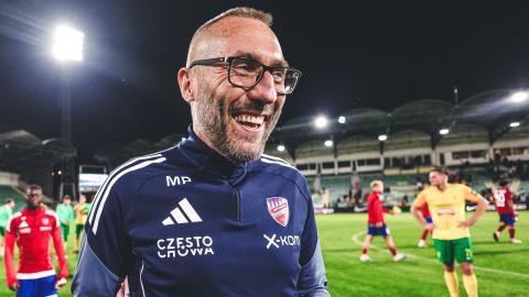 MŠK Žilina - Raków Częstochowa 1:3, 31.07.2025 Marek Papszun