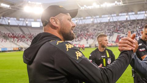 ŁKS Łódź - Pogoń Siedlce 2:0, 13.09.2024 Marek Brzozowski
