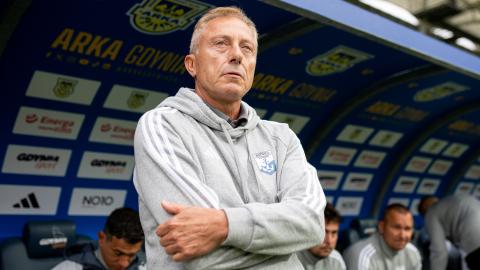 Arka Gdynia - Kotwica Kołobrzeg 5:0, 15.09.2024 Ryszard Tarasiewicz