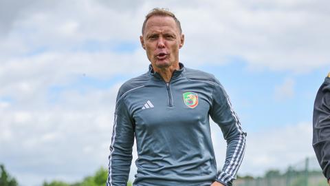 Górnik Łęczna - Miedź Legnica 1:2, 15.09.2024 Ireneusz Mamrot