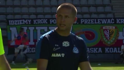 Miedź Legnica - Ruch Chorzów 3:0, 22.09.2024 Dawid Szulczek