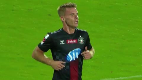Pogoń Siedlce - Polonia Warszawa 2:4, 22.09.2024 Ernest Terpiłowski