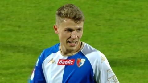 Pogoń Siedlce - Wisła Kraków 1:3, 05.10.2024 Piotr Pyrdoł