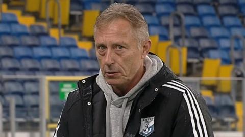 Ruch Chorzów - Kotwica Kołobrzeg 1:0, 04.10.2024 Ryszard Tarasiewicz