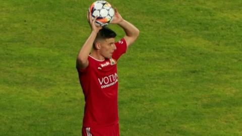 Warta Poznań - Miedź Legnica 1:4, 04.10.2024 Michał Kostka