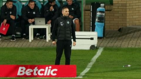 Warta Poznań - Miedź Legnica 1:4, 04.10.2024 Piotr Klepczarek
