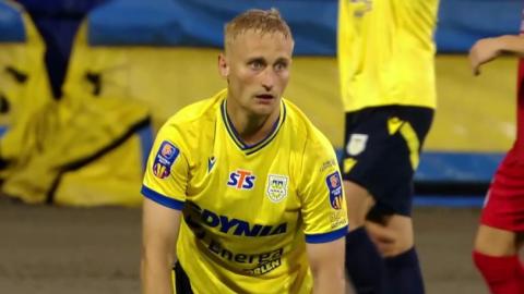 Resovia Rzeszów - Arka Gdynia 0:4, 02.09.2026 Bartłomiej Pawłowski