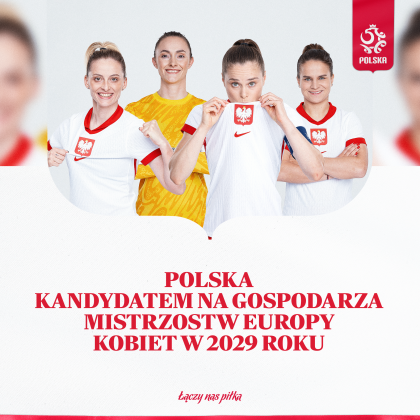 Polska kandydatem na gospodarza mistrzostw Europy kobiet w 2029 roku