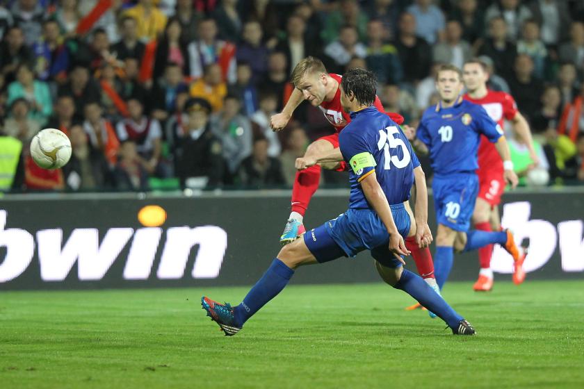 Mołdawia - Polska 1:1 (07.06.2013) łnp