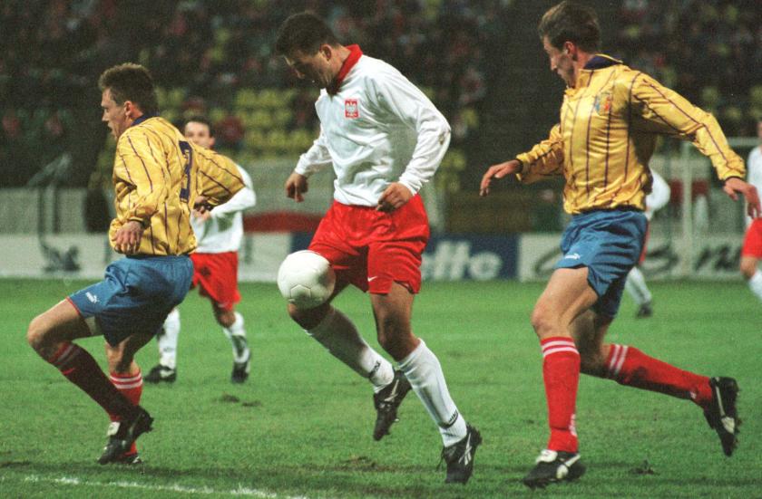 Polska - Mołdawia 2:1 (10.11.1996) łnp