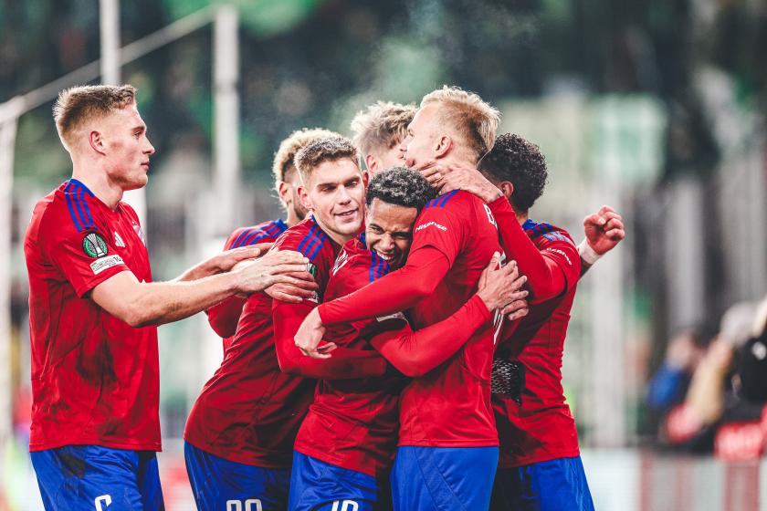 Raków świętuje gola