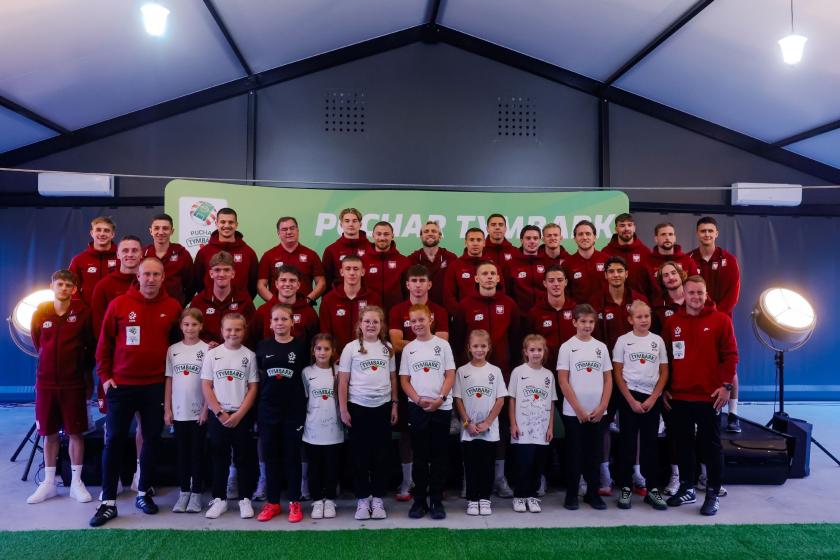 Od marzeń do spotkania z reprezentacją Polski. Zwycięzcy XXVI edycji Pucharu Tymbark zadali pytania biało-czerwonym